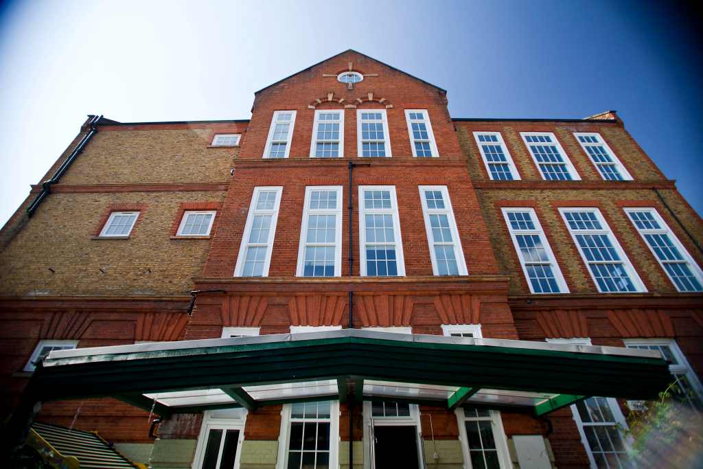 Commercial timber windows school glazing London