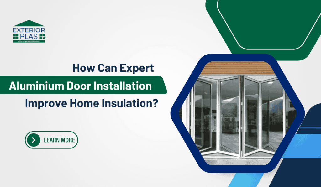 aluminium door installation