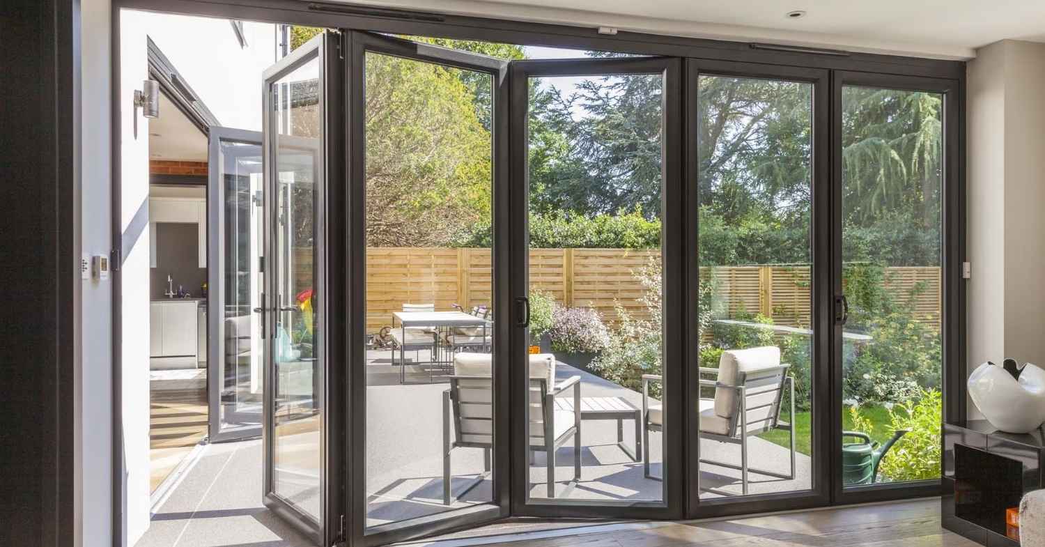 Aluminium door